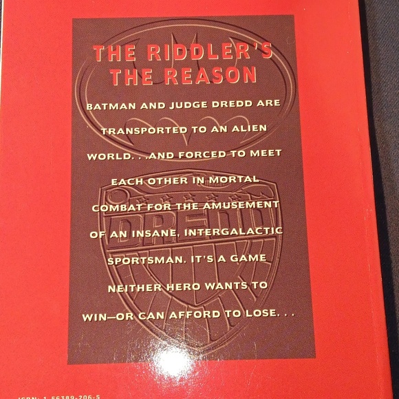 Batman comic judge Dredd the ultimate riddle - Picture 3 of 4